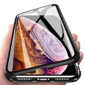   Xiaomi Mi 10T / Mi 10T Pro Tok Mágneses Full Body - Magnetic 2in1 Teljes védelemmel Előlapi Üveggel Fekete