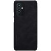 RMPACK OnePlus 9 Nillkin Tok Qin Series Bőrmintázattal Fekete
