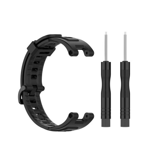 Xiaomi Amazfit T-REX Óraszíj Pótszíj Szilikon Szíj Fekete