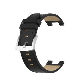   Xiaomi Amazfit T-REX Bőrszíj Elegant Óraszíj Pótszíj Fekete