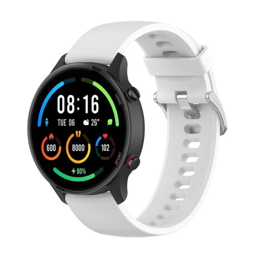 RMPACK Xiaomi Mi Watch Pótszíj Óraszíj Szilikon Trendy Style Fehér