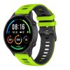 RMPACK Xiaomi Mi Watch Óraszíj Szilikon Pótszíj Sport Style Zöld/Fekete