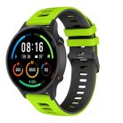 RMPACK Xiaomi Mi Watch Óraszíj Szilikon Pótszíj Sport Style Zöld/Fekete