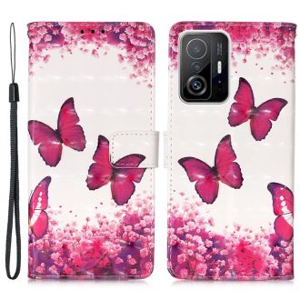   RMPACK Xiaomi 11T / 11T Pro Notesz Tok Mintás Kitámasztható - Kártyatartóval Colorful Series A02