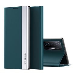   RMPACK Xiaomi 11T / 11T Pro Notesz Tok New Design Series Kitámasztható Mágneses Zöld