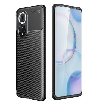   RMPACK Honor 50 / Huawei Nova 9 Tok Szilikon TPU NEW Carbon Fiber - Karbon Minta Fekete