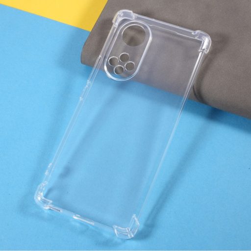 RMPACK Honor 50 / Huawei Nova 9 Szilikon Tok TPU Shockproof Protective Ütéscsökkentő Áttetsző