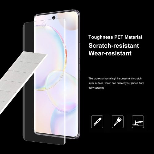RMPACK Honor 50 / Huawei Nova 9 Tempered Glass Üvegfólia Kijelzővédő -FullSize- Áttetsző 3D