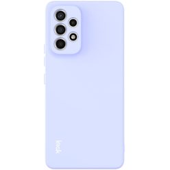   RMPACK Samsung Galaxy A53 5G Szilikon Tok IMAK UC-2 Series Solid Color TPU Lencsevédővel Lila