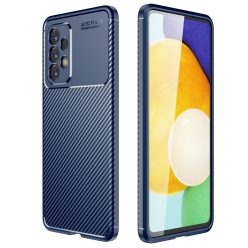   RMPACK Samsung Galaxy A33 5G Tok Szilikon TPU NEW Carbon Fiber - Karbon Minta Kék