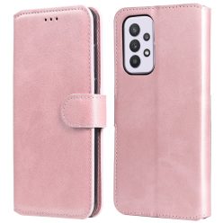   RMPACK Samsung Galaxy A33 5G Notesz Tok Business Series Kitámasztható Bankkártyatartóval Rózsaarany