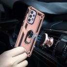 RMPACK Samsung Galaxy A33 5G Armor Tok Ütésálló 2in1 PC TPU Series Gyűrűs - Kitámasztható Rózsaarany