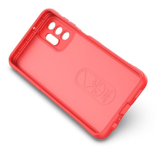 RMPACK Samsung Galaxy A13 Szilikon Tok Rugged Armor Style 2in1 Shock Piros