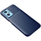 RMPACK Realme 9i Szilikon Tok New Carbon Series Mintázattal Kék