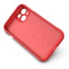 iPhone 14 Szilikon Tok Rugged Shell Series Armor Piros