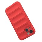 iPhone 14 Szilikon Tok Rugged Shell Series Armor Piros