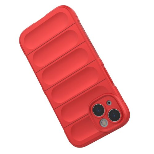 iPhone 14 Szilikon Tok Rugged Shell Series Armor Piros