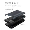 iPhone 14 Armor Tok Ütésálló 2in1 Hybrid TPU Piros