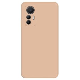   RMPACK Xiaomi 12 Lite Szilikon Tok Lining Shock Series Premium Lencsevédő Kerettel TPU Narancssárga