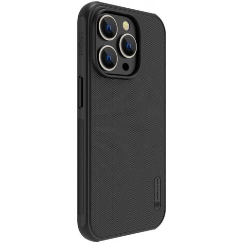 iPhone 14 Pro Max Nillkin Tok Super Frosted Shield Pro Series Ütésállókivitel Fekete