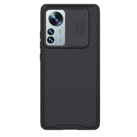   RMPACK Xiaomi 12 Pro Tok Nillkin CamShield Kameravédővel Ütésállókivitel Fekete