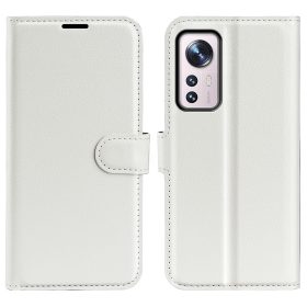   RMPACK Xiaomi 12 Pro Notesz Tok Business Series Kitámasztható Bankkártyatartóval Fehér