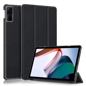   RMPACK Xiaomi Redmi Pad 10.6 Tok Tri-Fold Kitámasztható AutoWakeUP/Sleep Funkcióval Fekete