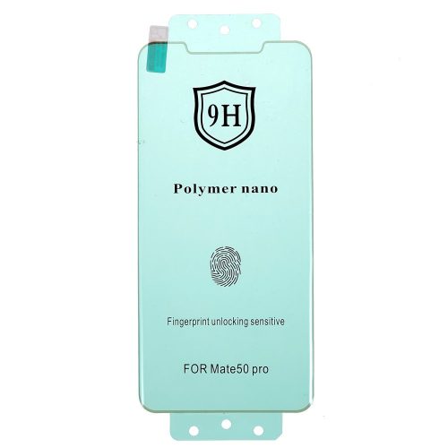 RMPACK Huawei Mate 50 Pro Kijelzővédő Edge Style Kerámia Szilikon -FullSize- 3D