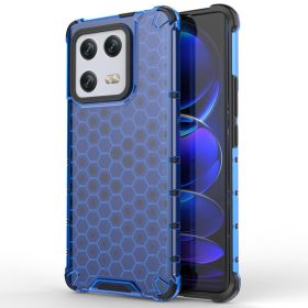   RMPACK Xiaomi 13 Pro Szilikon Tok 2in1 HoneyComb Series Ütésállókivitel Shockproof Kék