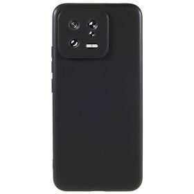   RMPACK Xiaomi 13 Szilikon Tok TPU Kamera Lencse Védelemmel Fekete