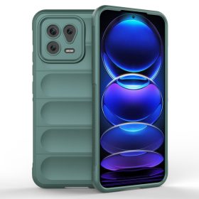   RMPACK Xiaomi 13 Szilikon Tok Rugged Armor Style 2in1 Shock Zöld