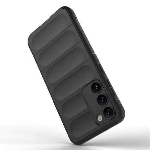 RMPACK Samsung Galaxy S23 Szilikon Tok Rugged Armor Style 2in1 Shock Fekete