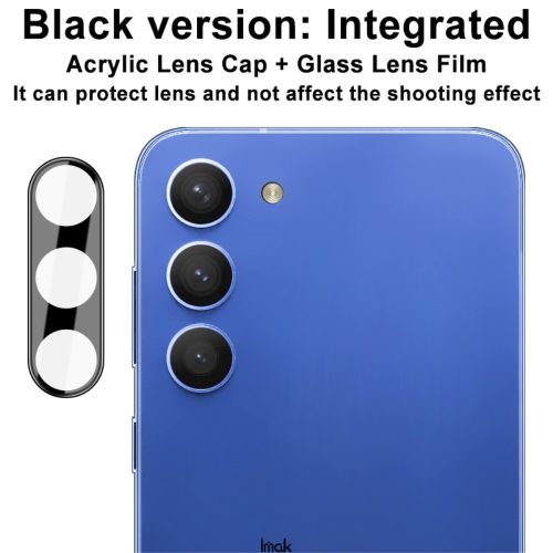 RMPACK Samsung Galaxy S23 Lencsevédő Üvegfólia Camera Lens Protector IMAK Fekete