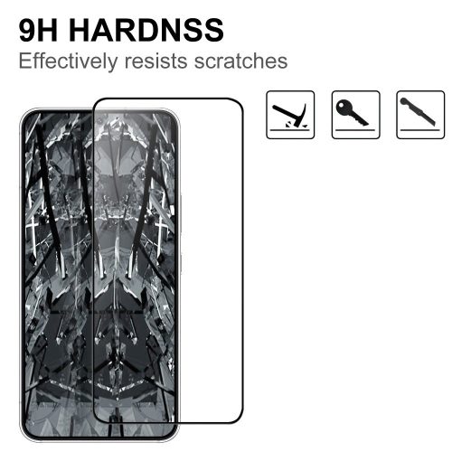 RMPACK Samsung Galaxy S23 Kijelzővédő Üvegfólia Tempered Glass FullSize 3D