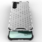 RMPACK Samsung Galaxy S23+ Szilikon Tok 2in1 HoneyComb Series Ütésállókivitel Shockproof Szürke