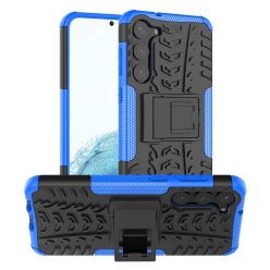   RMPACK Samsung Galaxy S23+ Ütésálló Tok Kitámasztható 2in1 Tyre Hybrid Kék
