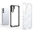 RMPACK Samsung Galaxy A34 5G Szilikon Tok 2in1 HoneyComb Series Ütésállókivitel Shockproof Kék