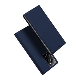   RMPACK Xiaomi Redmi Note 12 Pro 5G Notesz Tok Mágneses DUX DUCIS Skin Pro Series Kitámasztható Kártyatartóval Sötétkék