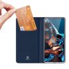 RMPACK Xiaomi Redmi Note 12 Pro 5G Notesz Tok Mágneses DUX DUCIS Skin Pro Series Kitámasztható Kártyatartóval Sötétkék