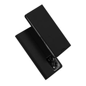   RMPACK Xiaomi Redmi Note 12 Pro 5G Notesz Tok Mágneses DUX DUCIS Skin Pro Series Kitámasztható Kártyatartóval Fekete