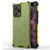 RMPACK Xiaomi Redmi Note 12 Pro 5G Szilikon Tok 2in1 HoneyComb Series Ütésállókivitel Shockproof Zöld