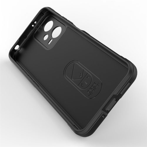 RMPACK Xiaomi Redmi Note 12 5G Szilikon Tok Rugged Armor Style 2in1 Shock SötétSzürke