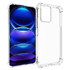   RMPACK Xiaomi Redmi Note 12 5G Szilikon Tok TPU Shockproof Protective Ütéscsökkentő Áttetsző