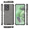 RMPACK Xiaomi Redmi Note 12 5G Szilikon Tok 2in1 HoneyComb Series Ütésállókivitel Shockproof Fekete
