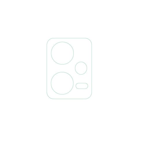 RMPACK Xiaomi Redmi Note 12 5G Kamera Lencsevédő Lens Protector Tempered Glass