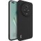 RMPACK Honor Magic5 Pro 5G Szilikon Tok Ütésállókivitel IMAK UC-4 Kamera Lencse Védő Kerettel Drop-Proof Fekete