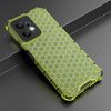 RMPACK Xiaomi Redmi Note 12 4G Szilikon Tok 2in1 HoneyComb Series Ütésállókivitel Shockproof Zöld