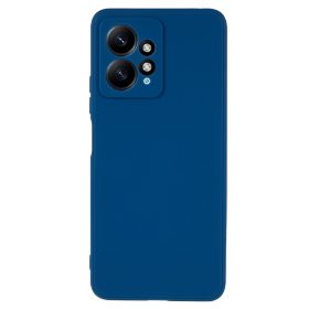   RMPACK Xiaomi Redmi Note 12 4G Szilikon Tok TPU Kamera Lencse Védelemmel Sötétkék