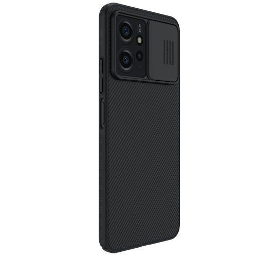 RMPACK Xiaomi Redmi Note 12 4G Nillkin Tok Camshield Pro Ütésállókivitel Kameravédelemmel Fekete