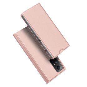   RMPACK Xiaomi Redmi Note 12S 4G Notesz Tok Mágneses DUX DUCIS Skin Pro Series Kitámasztható Kártyatartóval Rózsaarany